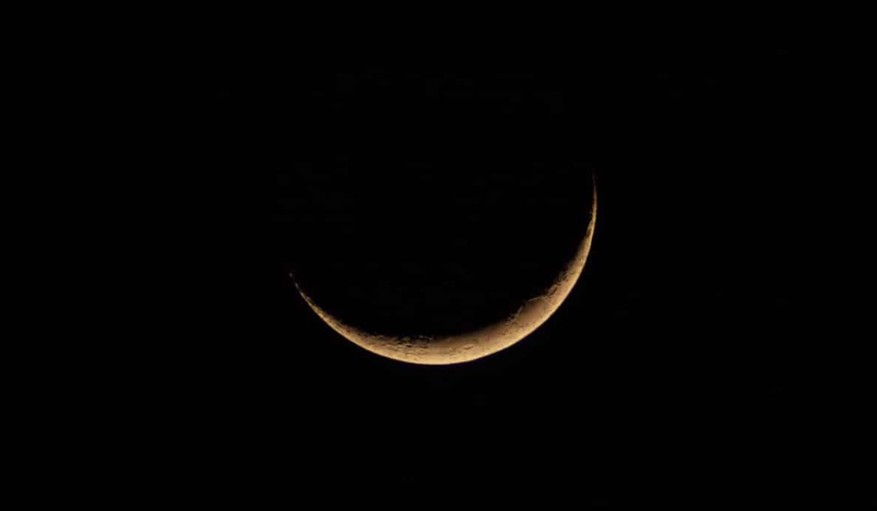 Crescent moon